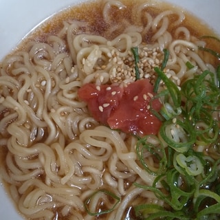 梅干し醤油ラーメン